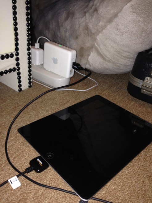 iPad airport express charger